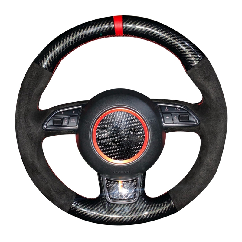 Car Steering Wheel Cover Anti Slip Breathable - Chống Trơn Trượt Da Lộn Lái