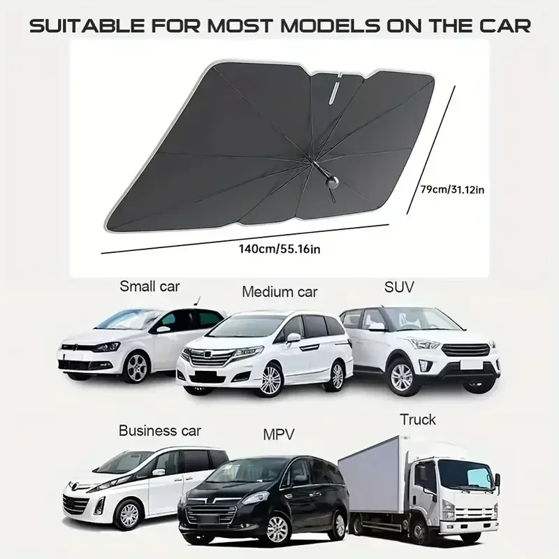 Car Sunshade Windshield Umbrel - đánh giá và giá Car Sunshade Windshield Umbrella Foldable