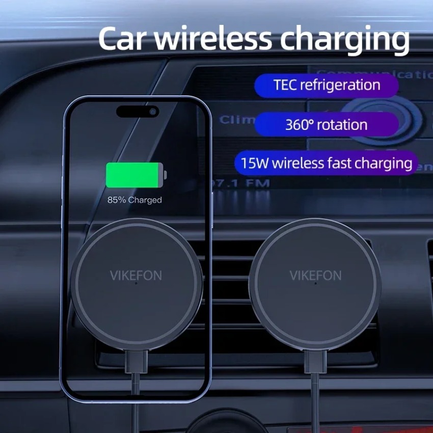 Car Wireless Charger Magnetic  - đánh giá và giá Magnetic Phone Holder For Car Vent