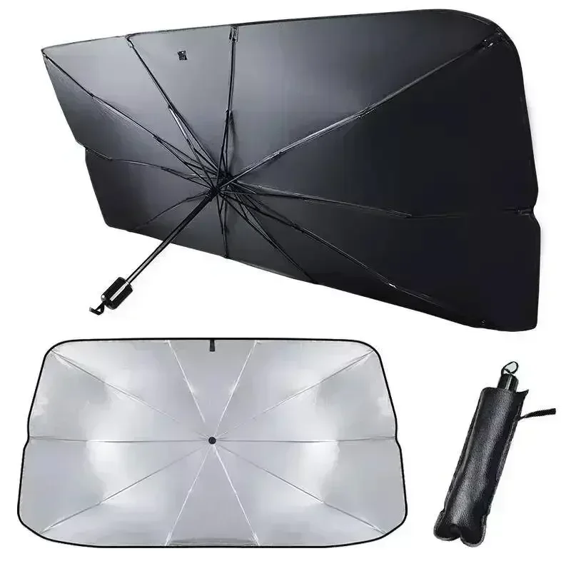 Foldable Car Umbrella Sunshade - đánh giá và giá Car Sunshade Windshield Umbrella Foldable