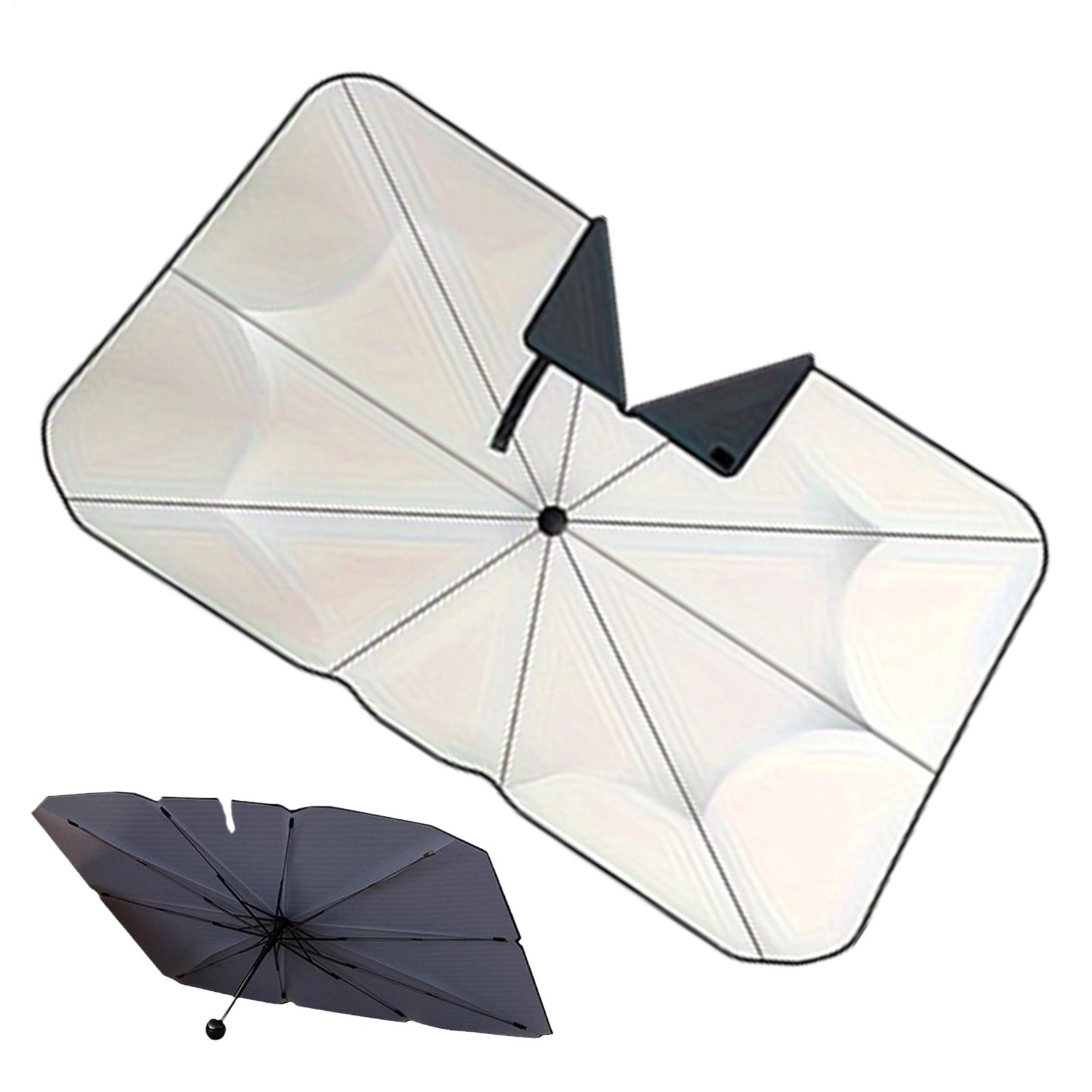 Portable Car Sun Shade Umbrell - đánh giá và giá Car Sunshade Windshield Umbrella Foldable