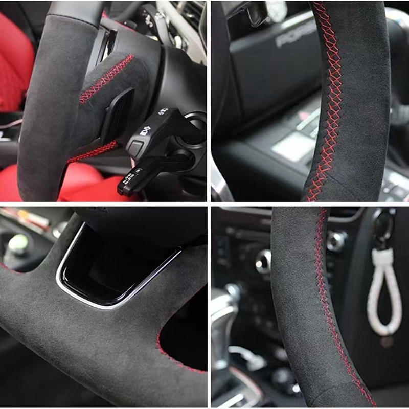 Tùy Chỉnh Xe Bọc Vô Lăng Chống - đánh giá và giá Car Steering Wheel Cover Anti Slip Breathable